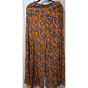 Free People Aloha Wide Leg Linen Pant Size L